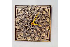 Настенные часы из дерева для храма